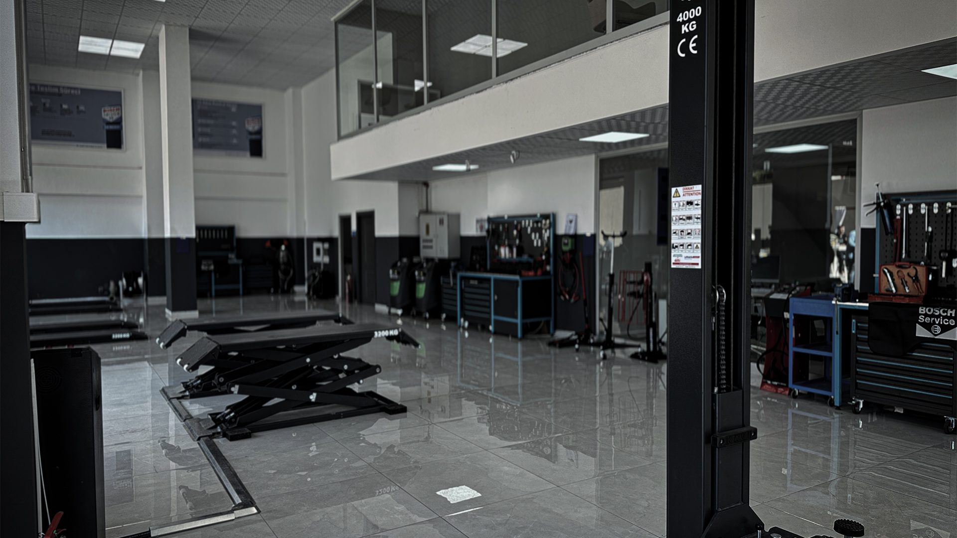 Uras Teknik servis alanı